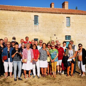 Visite du château de la Chevalerie à Ste Gemme la Plaine avec restaurant