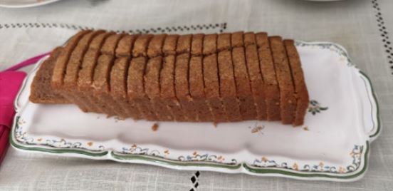 Ardéchois, cake with chestnut cream