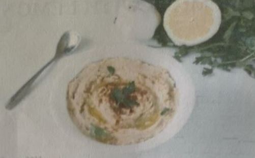 Houmous with lemon