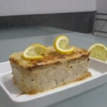 Tuna and cheese terrine