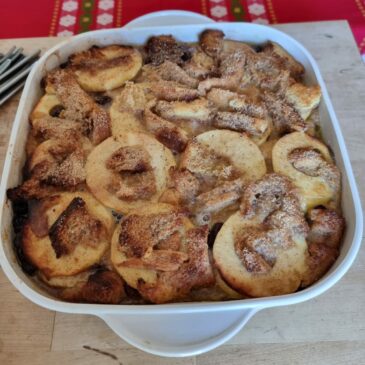 Slovakian Brioche Pudding (Zemlovka)
